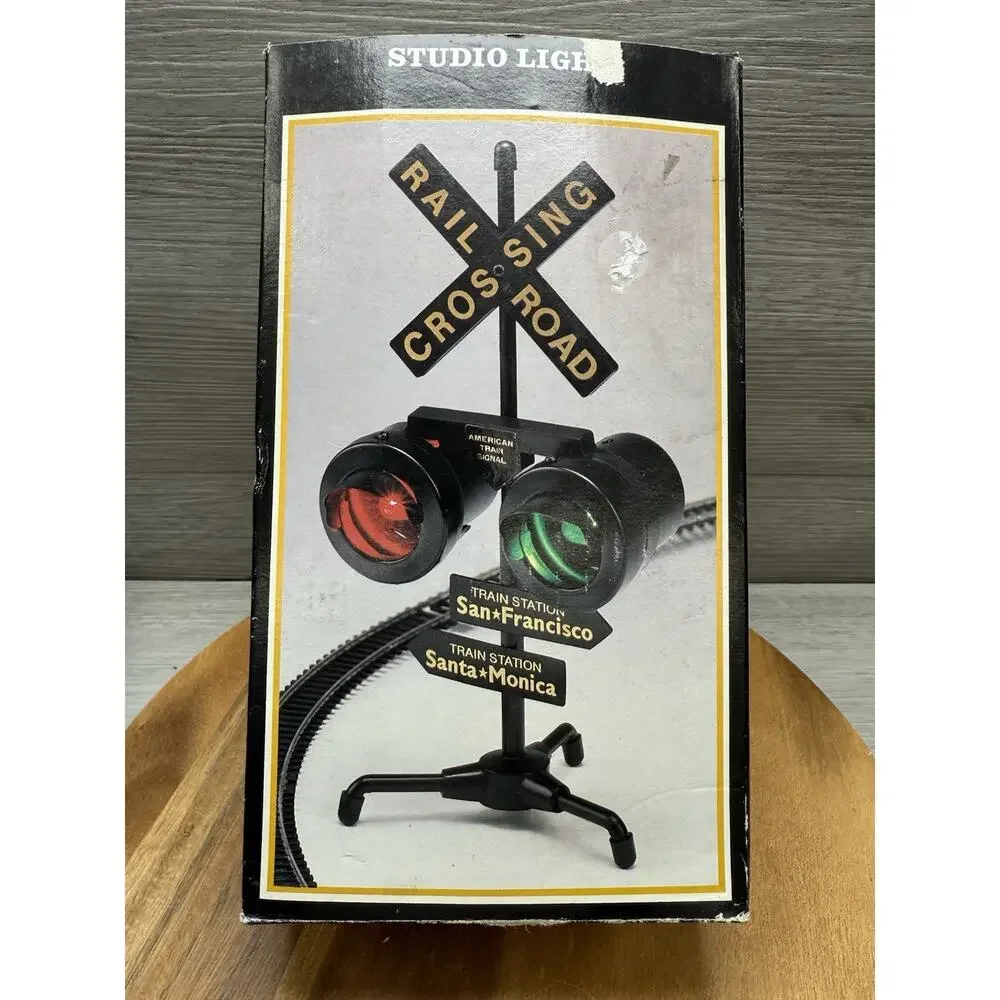Railroad Crossing Signal American Train Signal Novelty Lamp Light